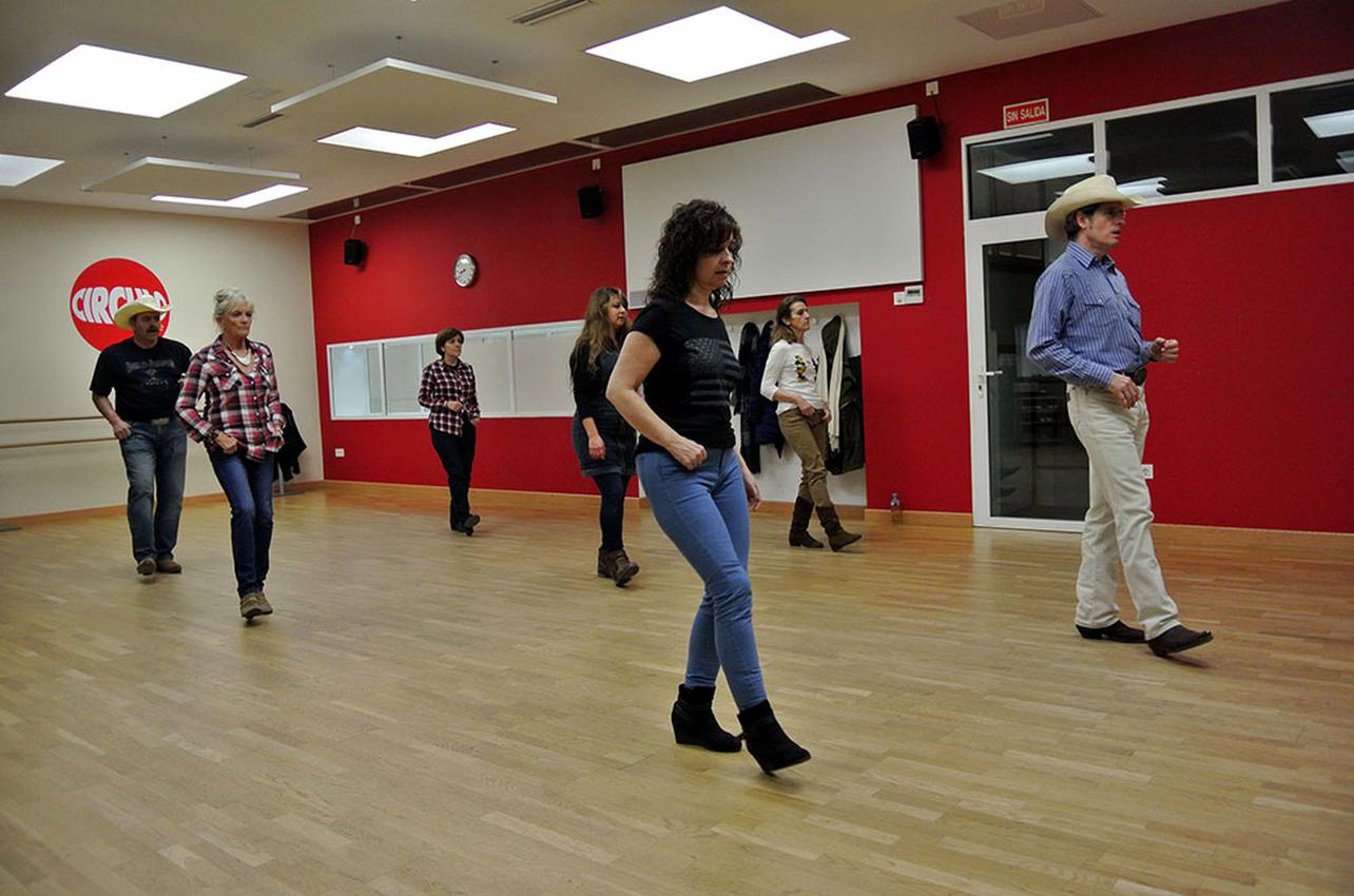 Así bailan los vaqueros. Foto: Círculo de Baile