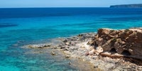 Formentera - Cala de Baster en la zona norte de la isla