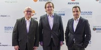 Photocall Gala Soles Guía Repsol 2020. Ricardo Sanz y Óscar Velasco