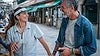 Lucía Freitas junto a Pepe Solla, dos de los cocineros con Soles que ofrecen su cocina en esta famosa calle de la ciudad. Foto: Sofía Moro