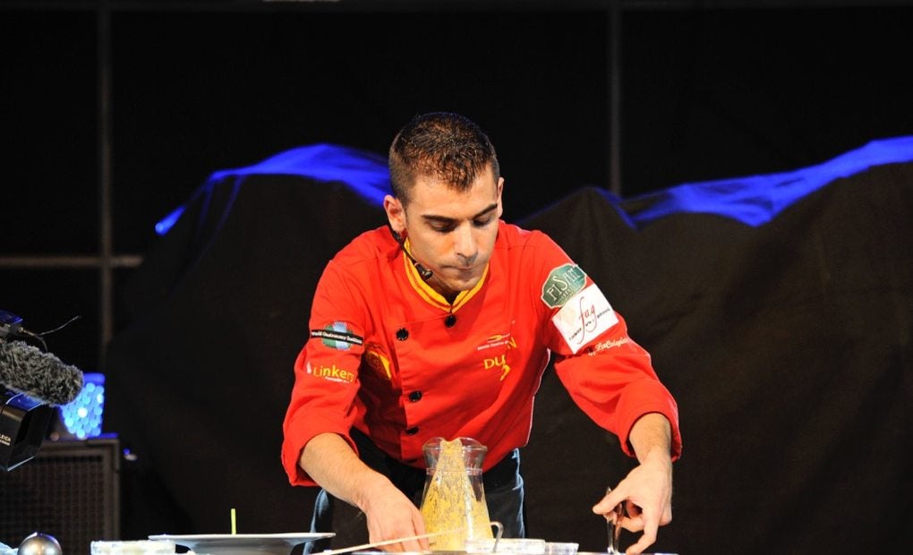 El capitán de la Roja gastro. Foto: Selección Española de Cocina profesional
