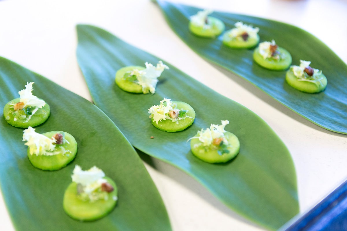 El plato 'Nuestra ensalada Waldorf'. El plato 'Nuestra ensalada Waldorf'.