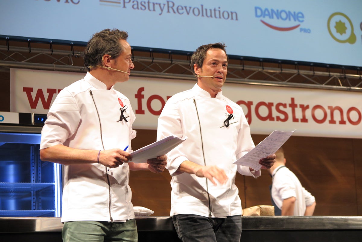 Hermanos Torres en Fòrum Gastronòmic Girona 2015. Hermanos Torres en Fòrum Gastronòmic Girona 2015.