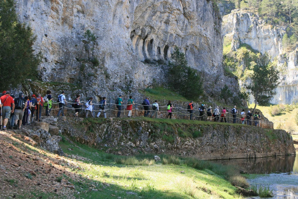La ruta no tiene gran dificultad. Foto: Senderismo Sermar. La ruta no tiene gran dificultad. Foto: Senderismo Sermar.