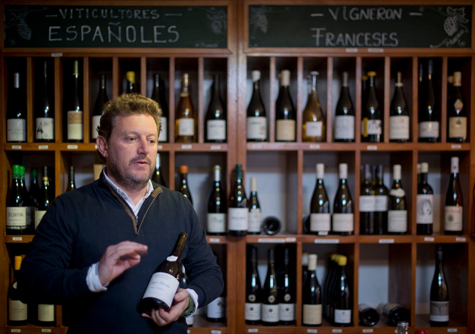 Xavier Saludes explica las características de estos vinos exclusivos y expresivos Xavier Saludes explica las características de estos vinos exclusivos y expresivos