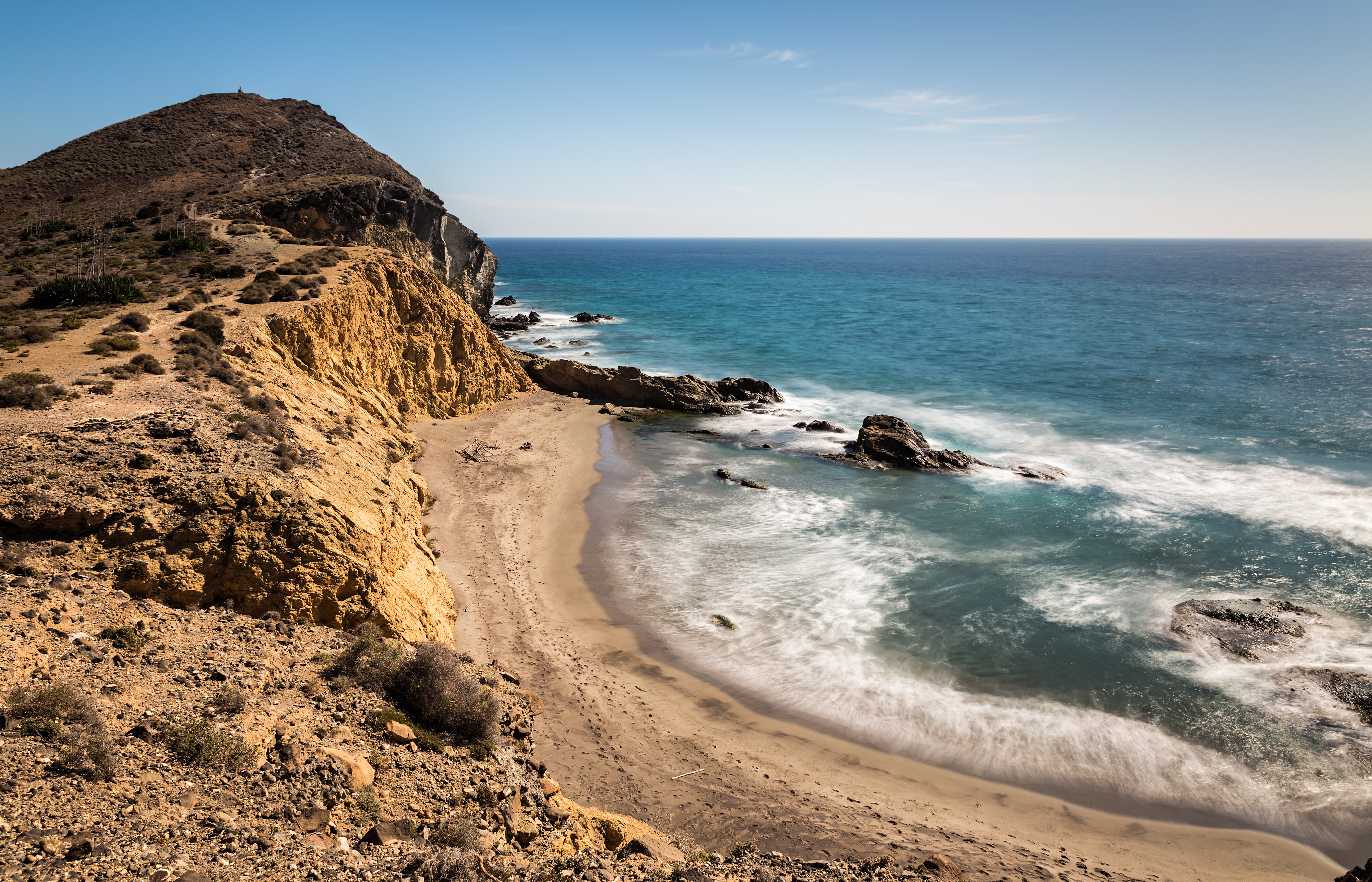 Cala almeriense. Foto: Shutterstock. Cala almeriense. Foto: Shutterstock.