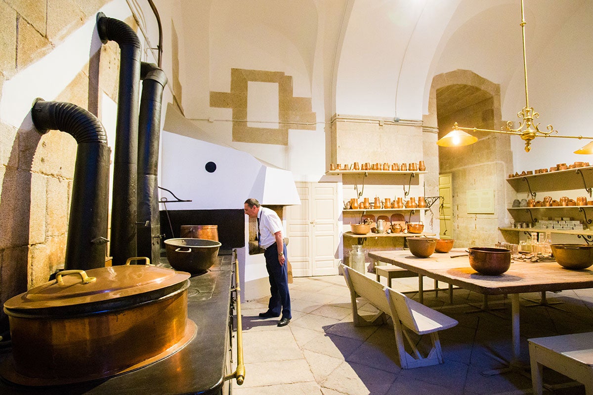 Cocinas Palacio Real: Una de las estancias. Foto: Máximo García Cocinas Palacio Real: Una de las estancias. Foto: Máximo García