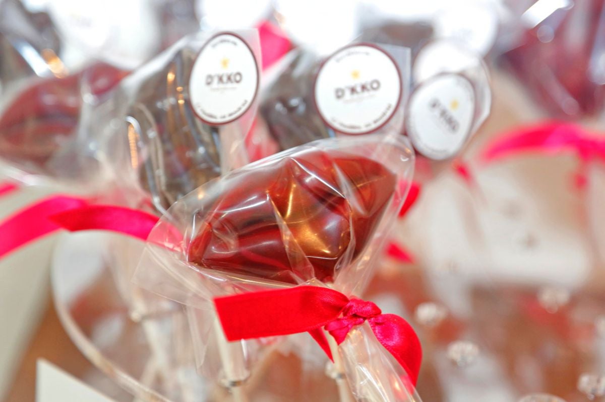 Labios de chocolate en Flor D'KKO (Madrid). Labios de chocolate en Flor D'KKO (Madrid).