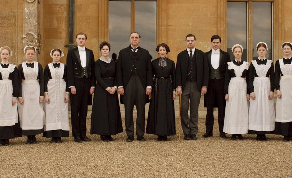 El cuerpo de servicio de 'Downton Abbey', un patrón ya perdido.