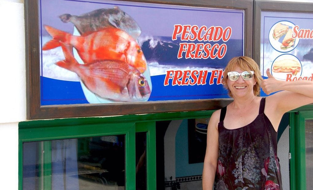 La premiada actriz Blanca Portillo disfrutando de lugares auténticos en las vacaciones. Foto: cedida.