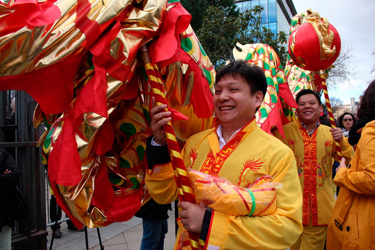 Así luce el año nuevo chino en Barcelona. Foto: Institut Confuci.
