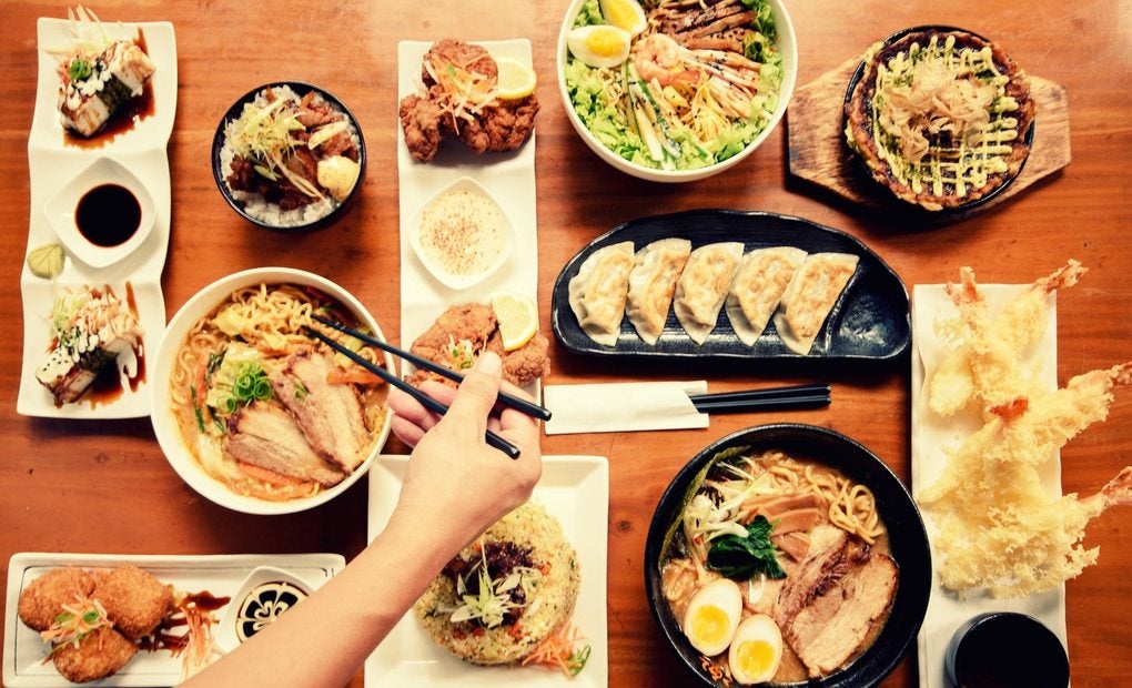 Platos de Cocina Japonesa.