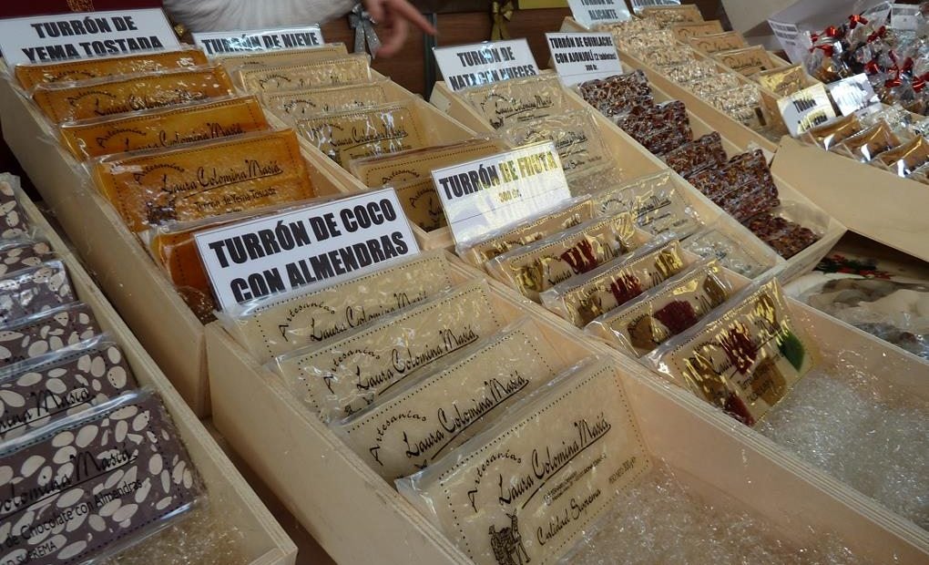 En la Feria del Turrón de Jijona vemos variedad de sabores/ Foto: Ralph del Valle.
