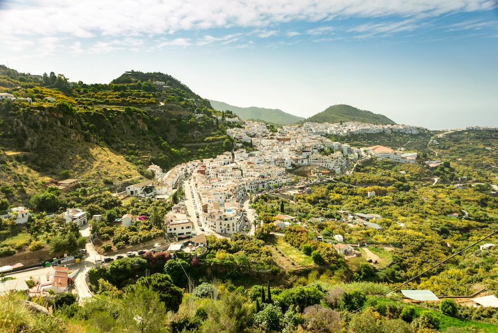 Vista de Frigiliana. Foto: Shutterstock. Vista de Frigiliana. Foto: Shutterstock.