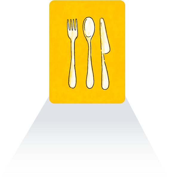 señal de restaurantes